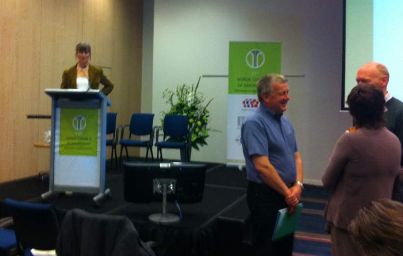 Prof Mike Nolan och Senior researcher Tove Lidhardt Damsgaard
