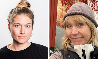 Julia Henriksson och Julia Wolters