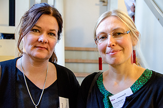 Bild på Monika Nordenfors och Charlotte Melander