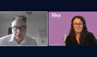 bild Samtal om anhörigstöd: Nka möter Riksförbundet HjärtLung