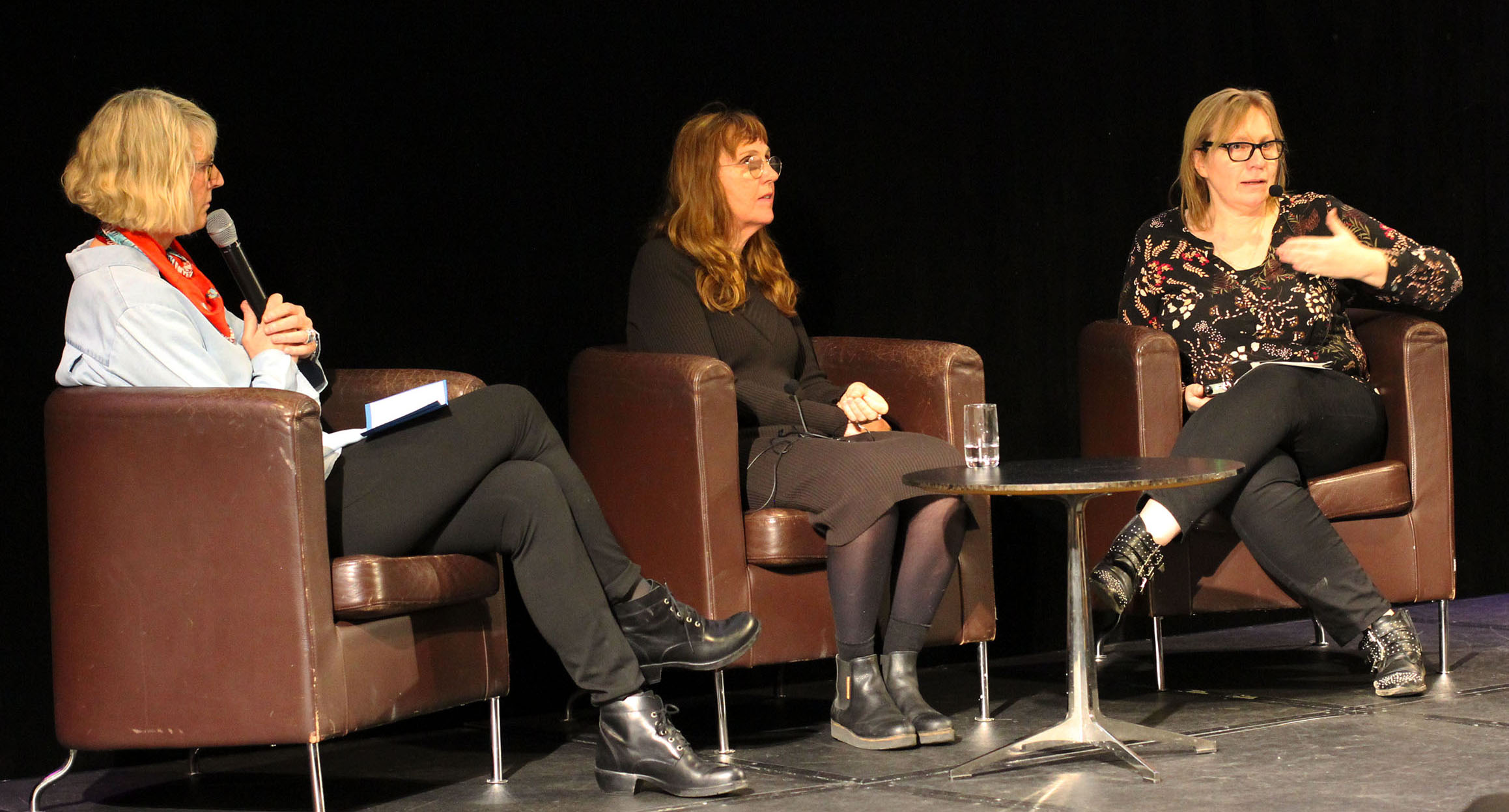Moderator Carina Hvalstedt intervjuade Merja Nurkkala Karsson och Tina Karlsson.