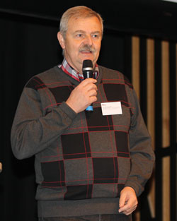 Bild på Jan-Olof Svensson från Nka var moderator.