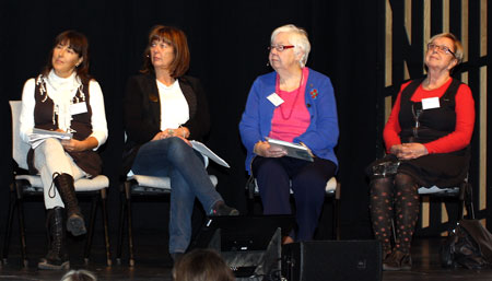 Från vänster: Eva Lehtonen, Carina Wallman, Anna-Lena Arnell och Gun-Britt Björevall.