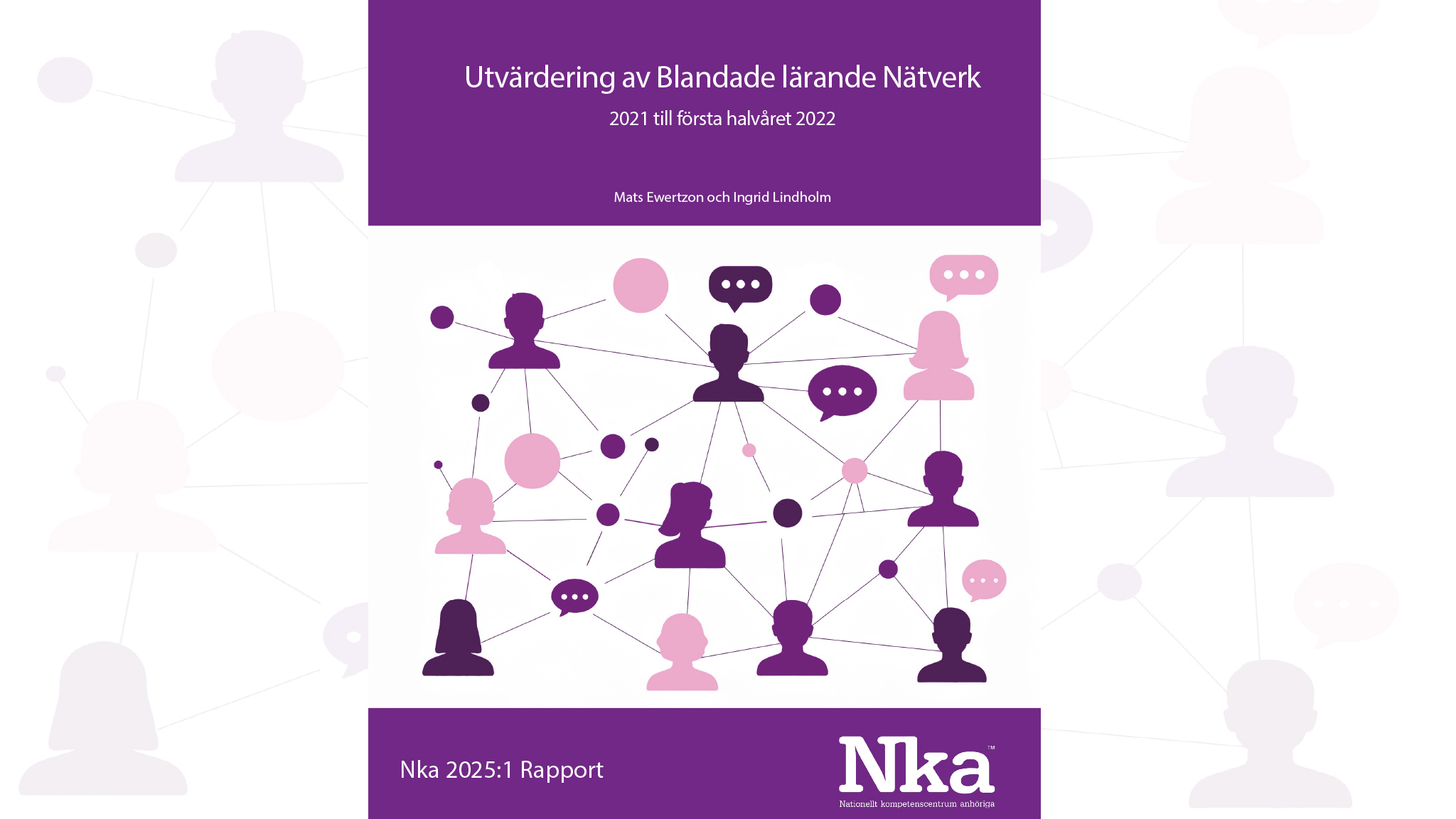 Bild på rapporten om Blandade lärande Nätverk 