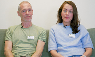 Bild på Gustav Jagner och Andrea Wahlberg