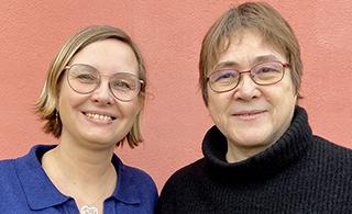 Camilla Marklund och Kerstin Ornstein. 