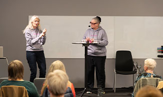 Elisabeth Krogh och Åsa Jonsson, Andrum