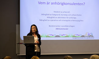 Maria Hagiwara, koordinator för Sveriges kommunala anhörigstödsnätverk
