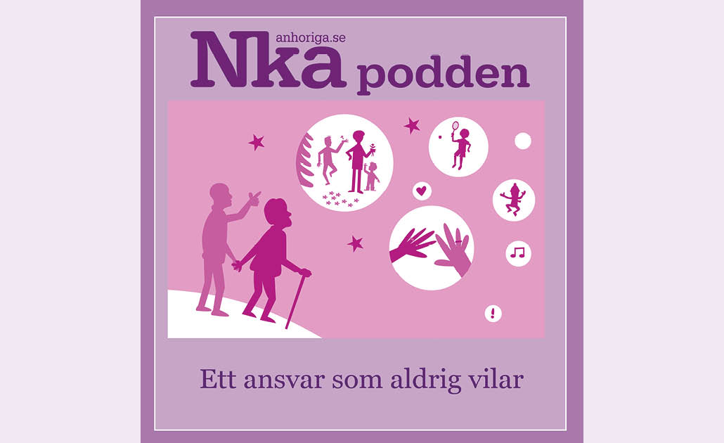 Illustration som visar omslaget till Nka-podden.