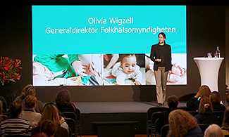 Olivia Wigzell, generaldirektör, Folkhälsomyndigheten 