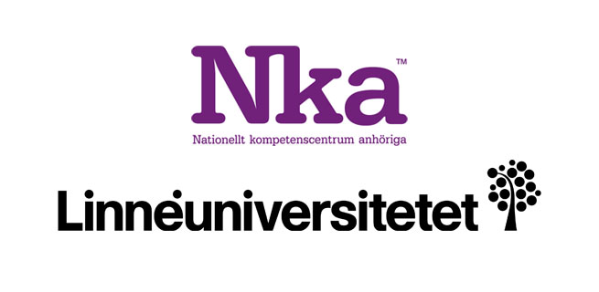 Nka:s och Linnéuniversitetets loggor.