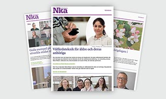 Tre nyhetsbrev.