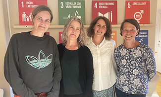 Anna Pella, Anna-Karin Andersson, Lotta Frécon och Mona Pihl.