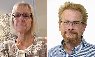Ingela Ljunggren Törnblad och Kristofer Kruuse.