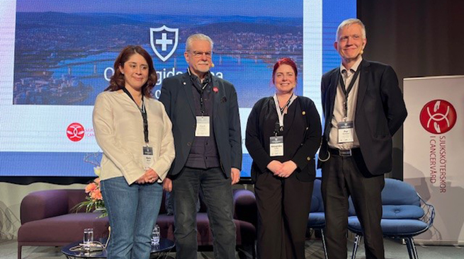 Maria Nilsson, Kjell Ivarsson, Alexandra Lellky och Per Karlsson. 