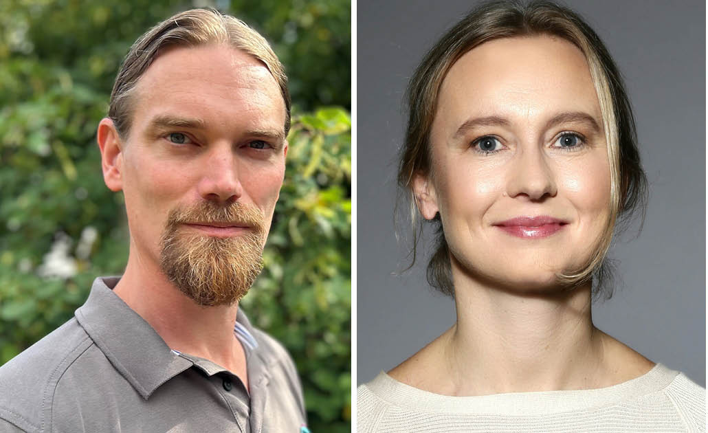 Björn Eklund och Pernilla Omerov.