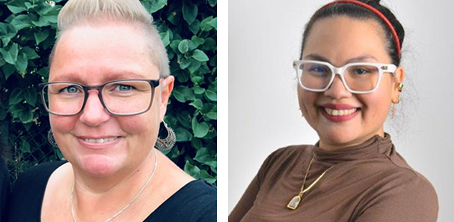 Sofi Hult och Yaowapa Karlsson